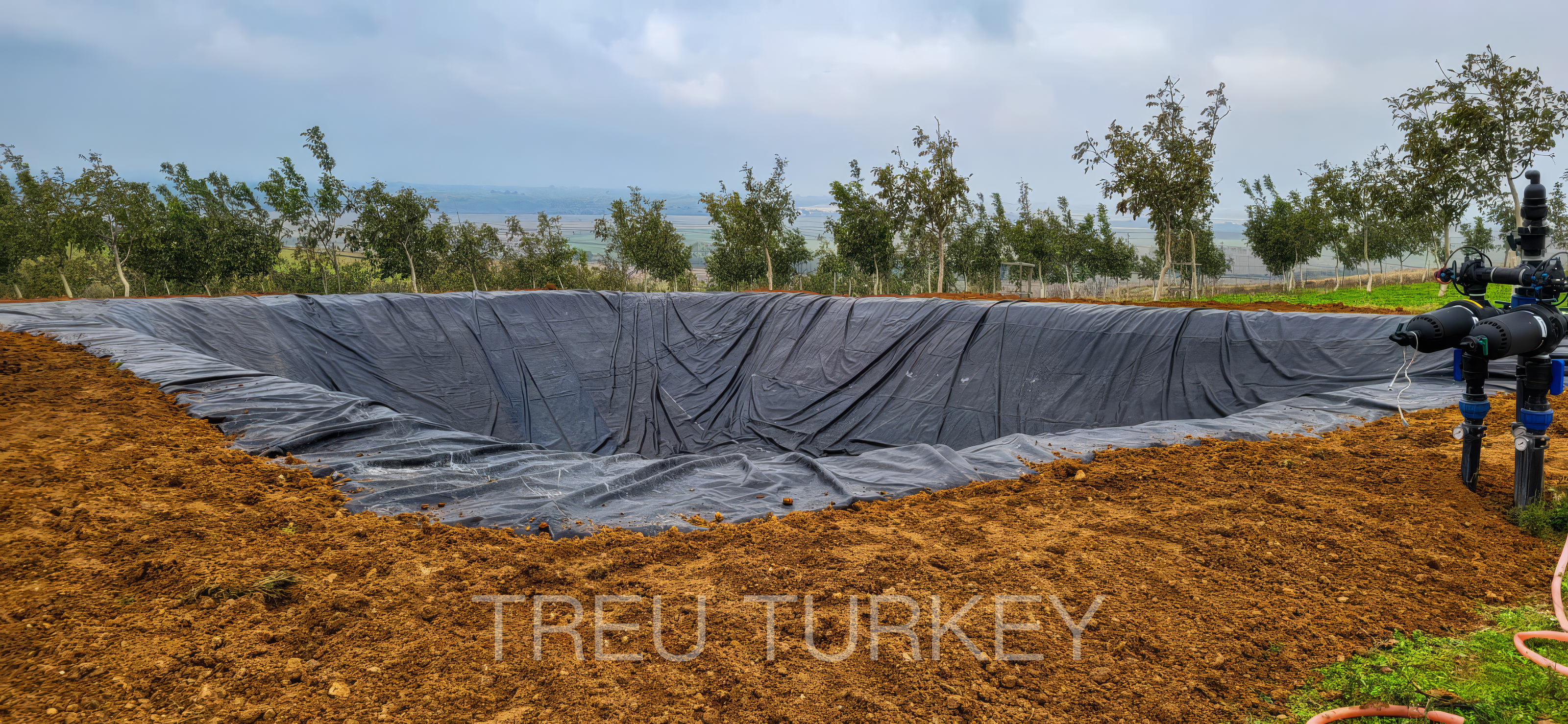 Tarımsal sulama havuzu EPDM